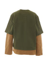 The Attico Color-Block Button Shirt