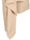 The Attico Roll Neck Scarf Sweater
