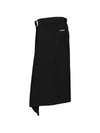 The Attico Skirts BLACK