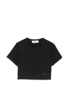THE ATTICO T-shirts and Polos BLACK