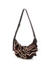 Zimmermann Raffia Ruffle Shoulder Bag