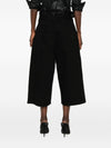 The Attico Denim Cotton Bermuda Shorts