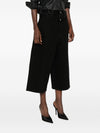 The Attico Denim Cotton Bermuda Shorts