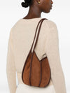Hereu Cabullera Suede Shoulder Bag