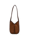 Hereu Cabullera Suede Shoulder Bag