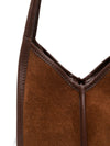 Hereu Cabullera Suede Shoulder Bag