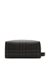 Burberry Check Canvas Travel Pouch