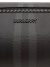 Burberry Check Canvas Travel Pouch