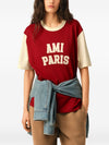 AMI PARIS T-shirts and Polos RED