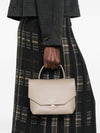 Emporio Armani Leather Top Handle Bag