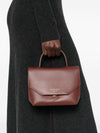Emporio Armani Leather Top Handle Bag