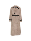 EMPORIO ARMANI CAPSULE Coats BEIGE