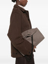 Stella McCartney Faux-Suede Ruched Bag