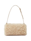 Stella McCartney Faux-Shearling Cylinder Bag