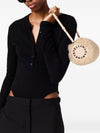 Stella McCartney Faux-Shearling Cylinder Bag