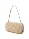 Stella McCartney Faux-Shearling Cylinder Bag