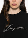 JACQUEMUS T-shirts and Polos BLACK
