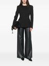 Forte Forte Trousers PETROL BLUE