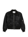 032C THE FRANKIE SHOP Coats BLACK