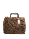 La Milanesa Amal Faux-Fur Bag