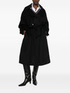 032C THE FRANKIE SHOP Coats BLACK