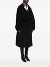 032C THE FRANKIE SHOP Coats BLACK