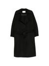 032C THE FRANKIE SHOP Coats BLACK