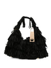 La Milanesa Capucis Fringed Shoulder Bag
