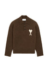 AMI PARIS T-shirts and Polos BROWN