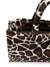 La Milanesa Miche Giraffe Print Bag