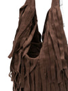 La Milanesa Ares Fringed Shoulder Bag