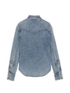JACOB COHEN Shirts LIGHT BLUE