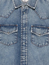 JACOB COHEN Shirts LIGHT BLUE