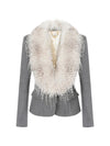 Elisabetta Franchi Jackets GREY