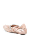 JIMMY CHOO Flat shoes POWDER
