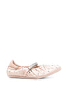 JIMMY CHOO Flat shoes POWDER