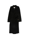 Elisabetta Franchi Coats BLACK