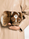 Anita Bilardi Teddy Bear Faux-Fur Bag