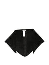 SOFT GOAT Scarfs BLACK