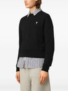 AMI PARIS Sweaters BLACK