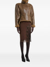 Balmain Skirts BROWN
