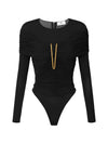 Elisabetta Franchi Top BLACK