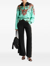 Etro Printed Silk Shirt