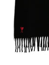 AMI PARIS Scarfs BLACK