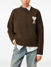 AMI PARIS Sweaters BROWN