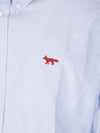 Maison Kitsuné MAISON KITSUNE' Shirts LIGHT BLUE