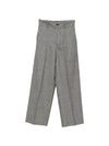 NICHOLSON & NICHOLSON Trousers BLACK