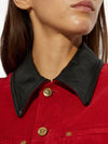 Versace Velvet Denim Jacket
