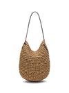 032C JW Anderson Anchor Logo Raffia Tote