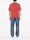 Auralee Wool striped t-shirt